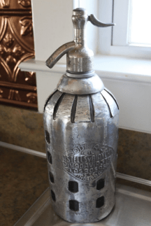 selzter bottle - no quite cafe de flore